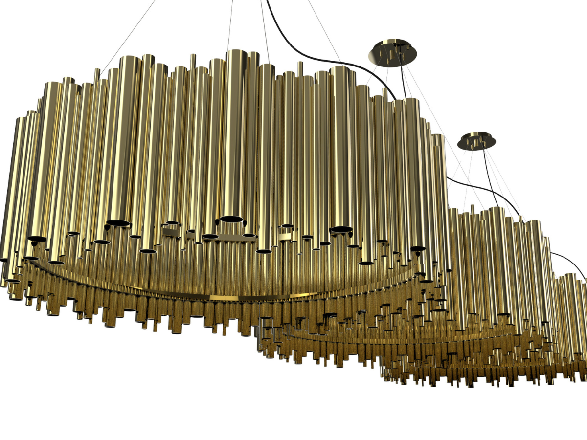 Brubeck Round Suspension Lamp