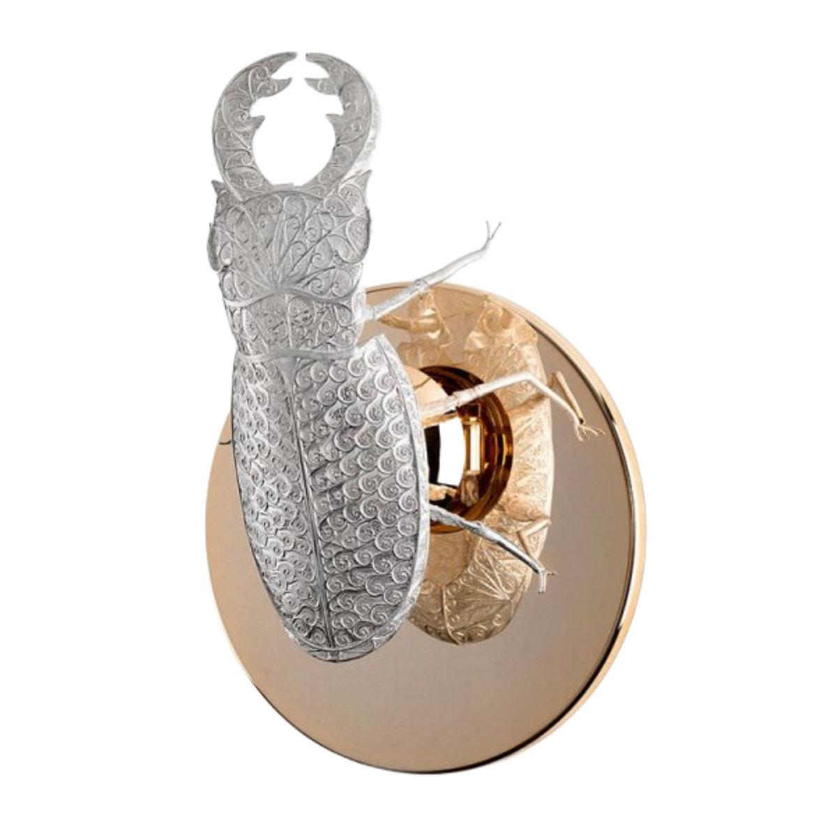 Filigree Lucanus Sconce