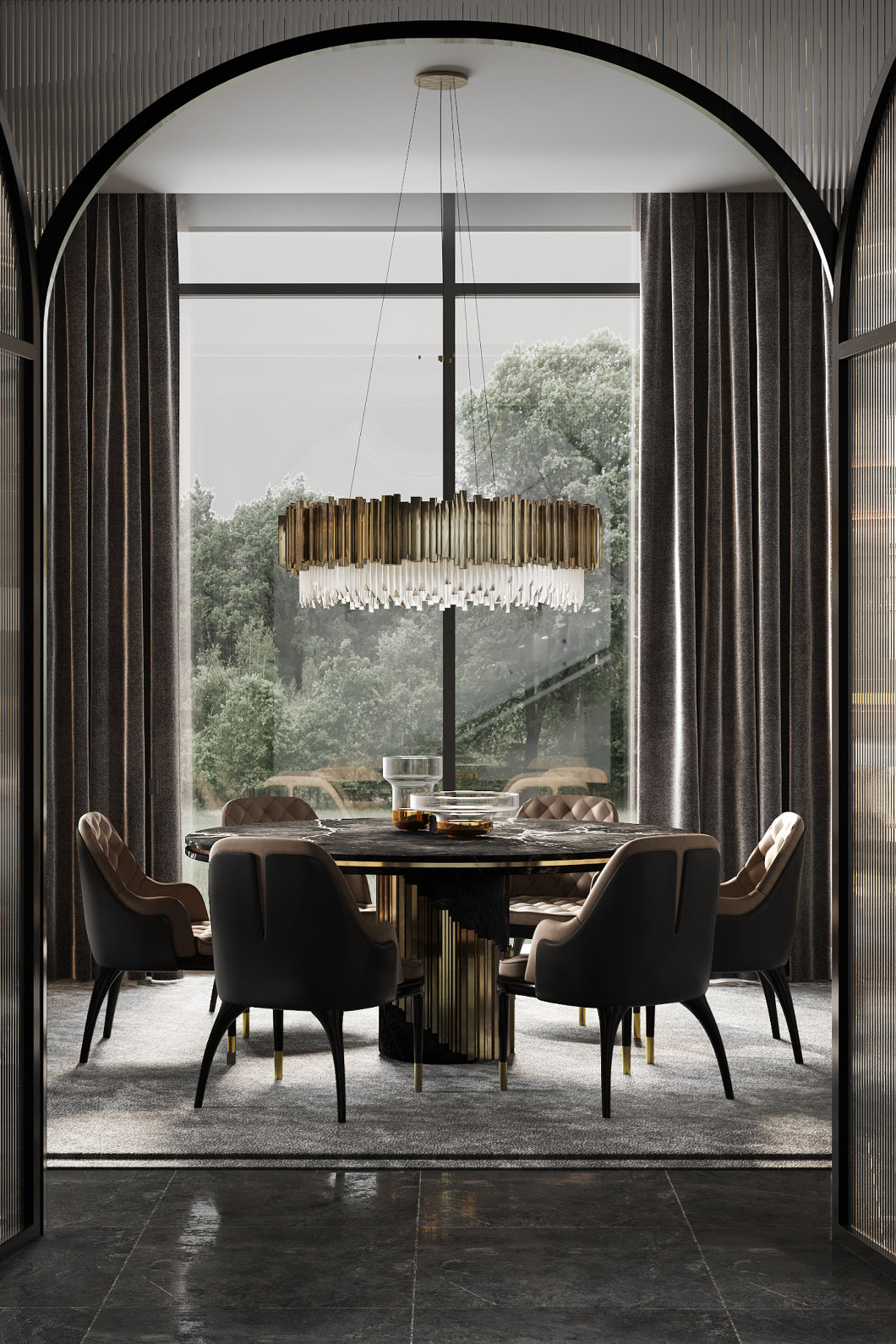 Empire Suspension Lamp