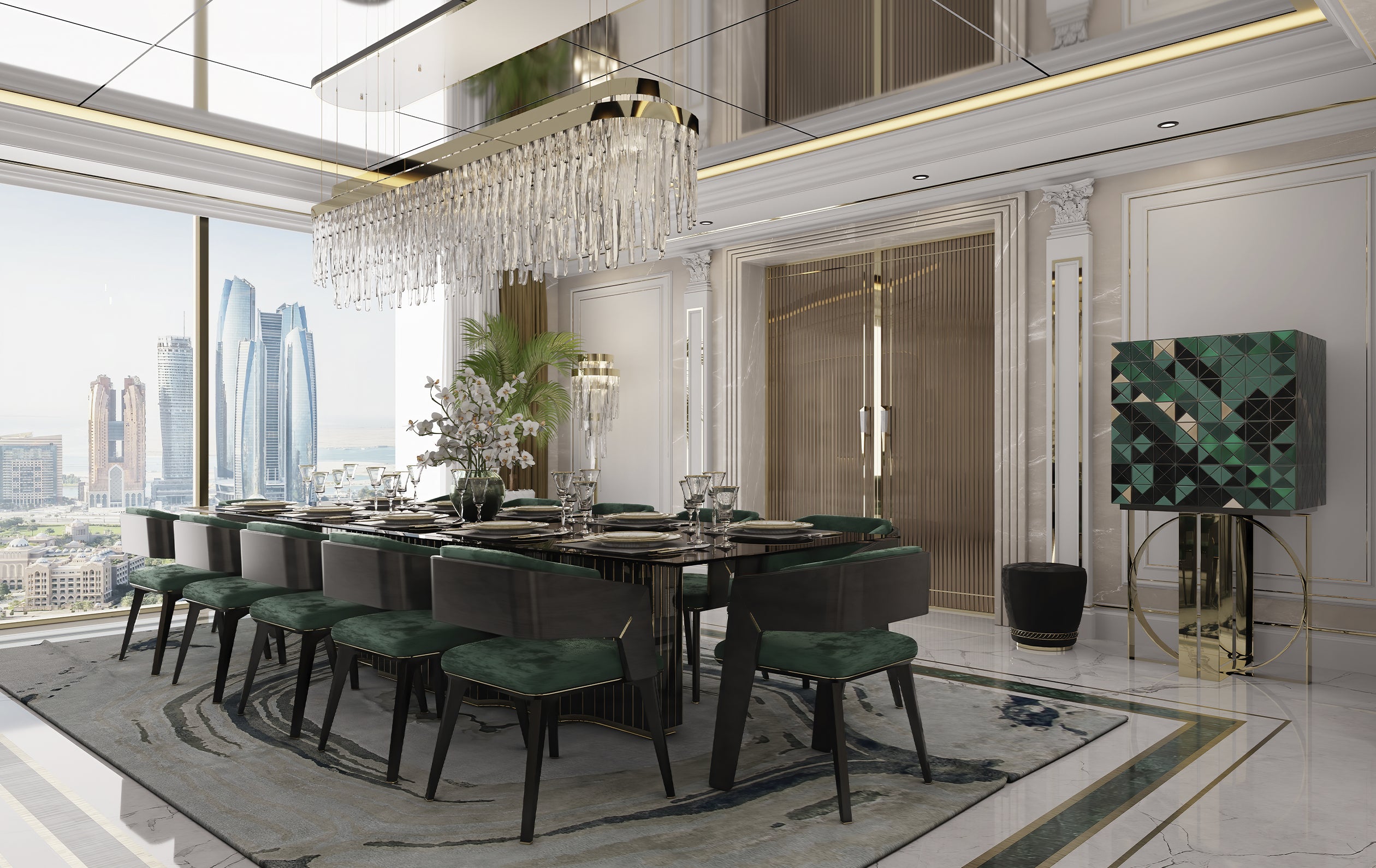 Babel Snooker Suspension Lamp