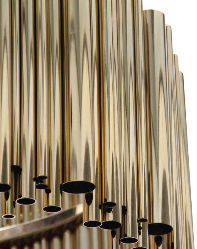 Brubeck Round Suspension Lamp