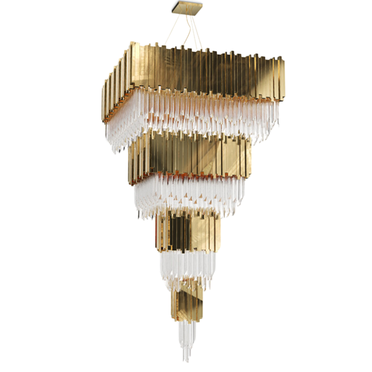 Empire Square Chandelier