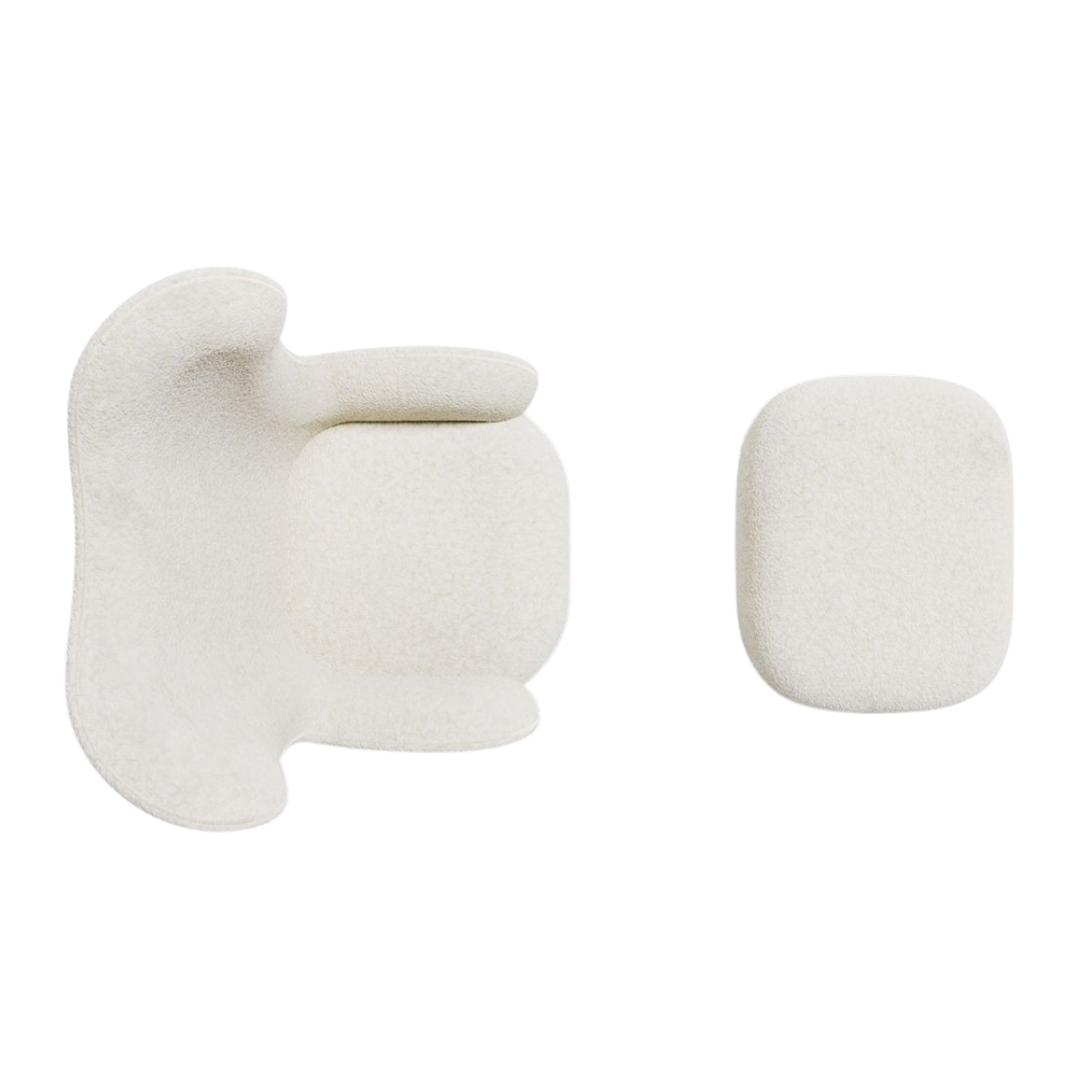 Cuddle Armchair And Ottoman