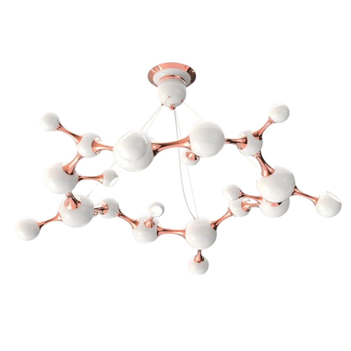 Atomic Round Suspension Lamp