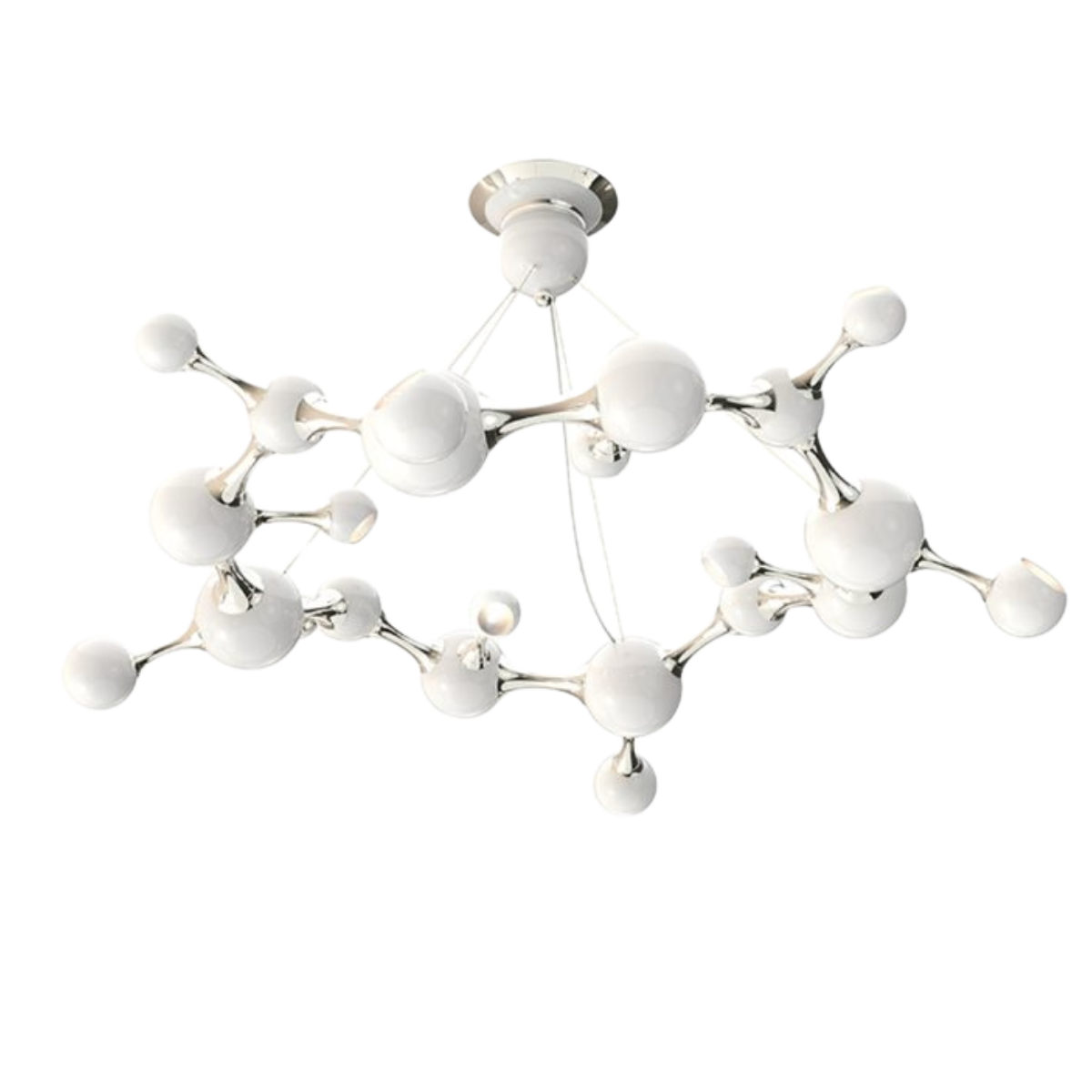 Atomic Round Suspension Lamp