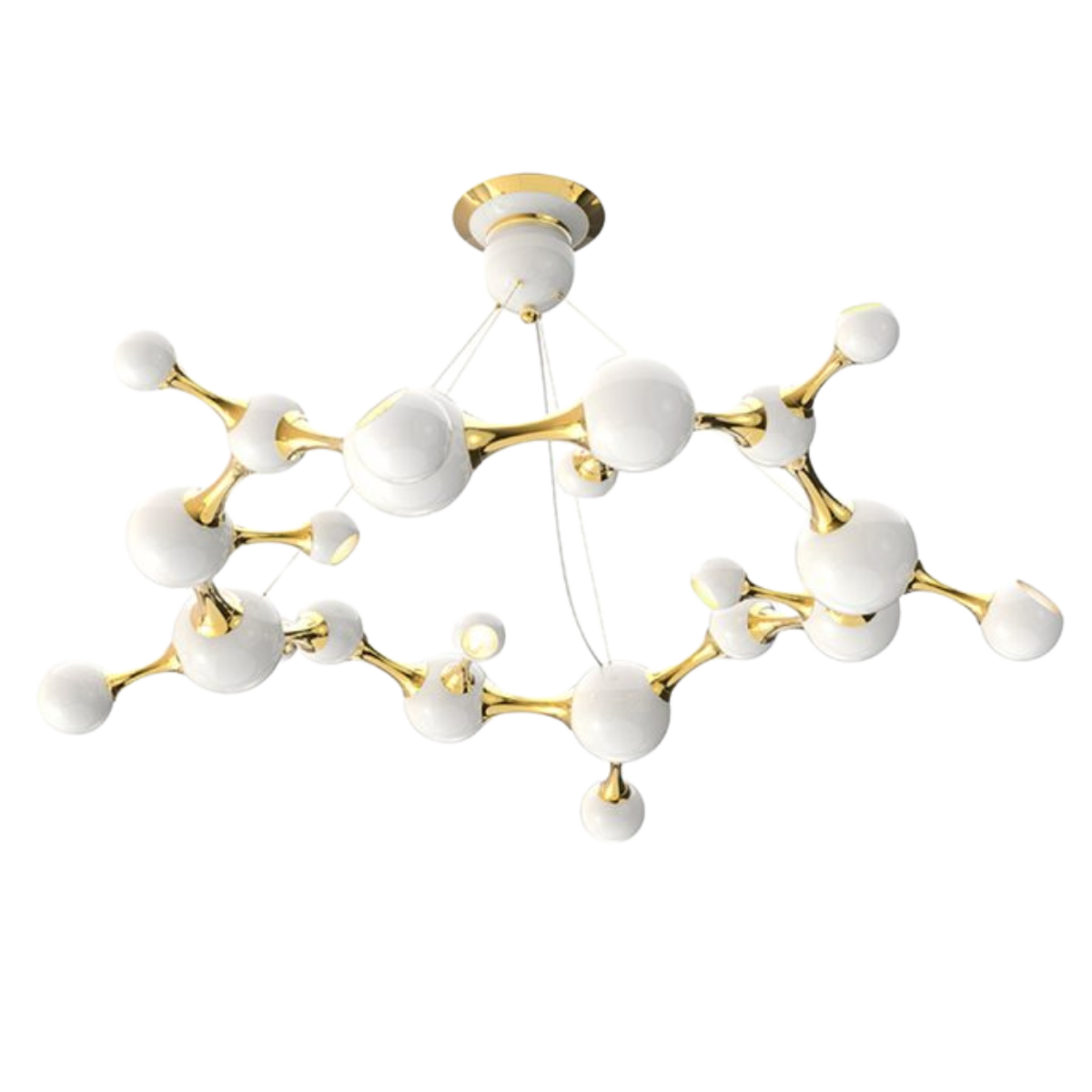 Atomic Round Suspension Lamp