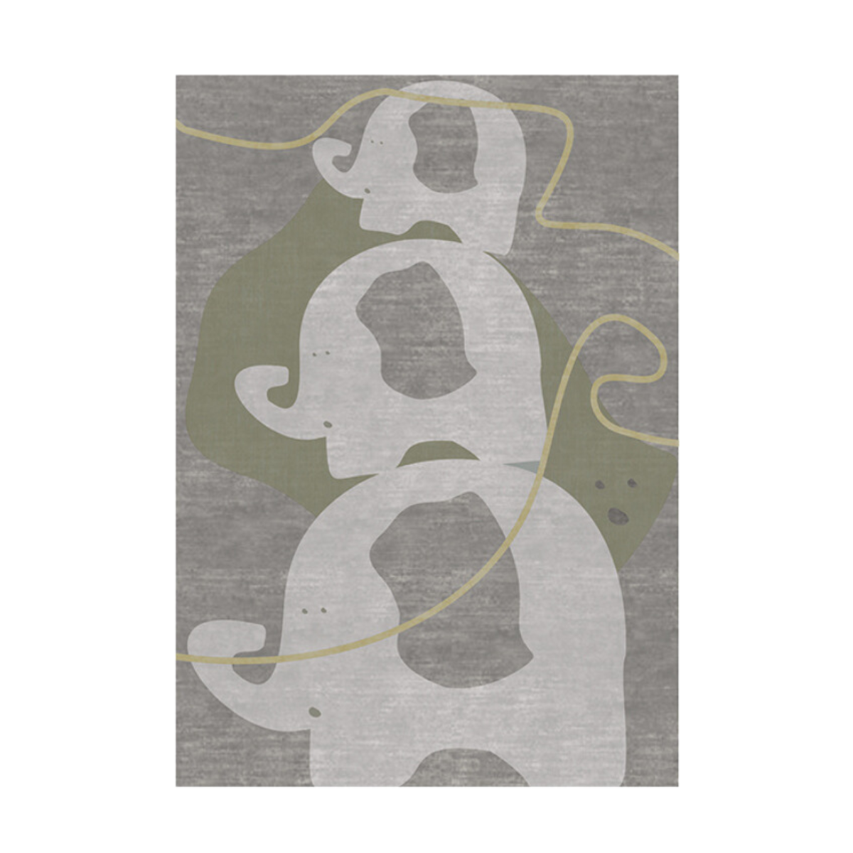 The Power Elephant Rug