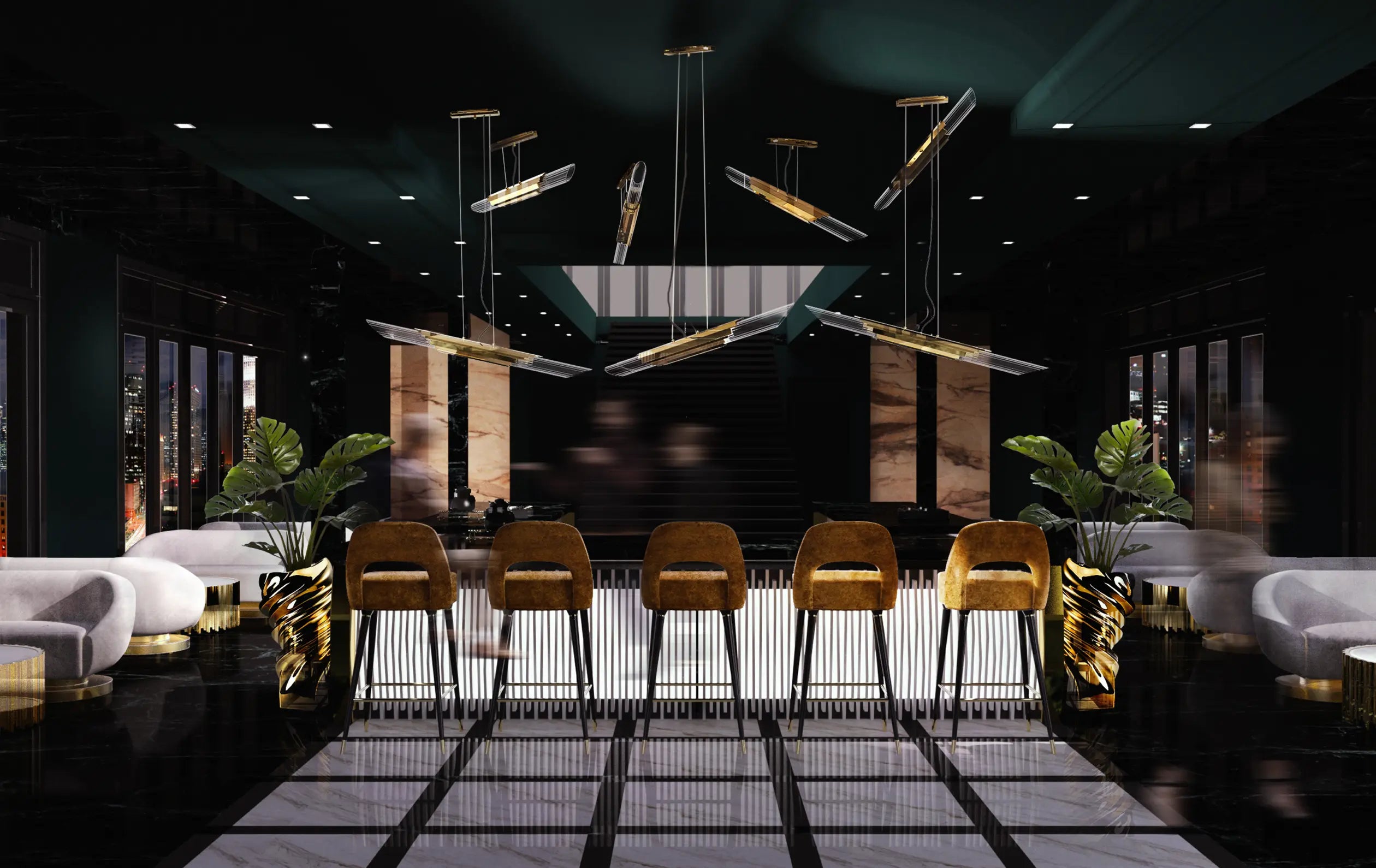 Harpia Suspension Lamp
