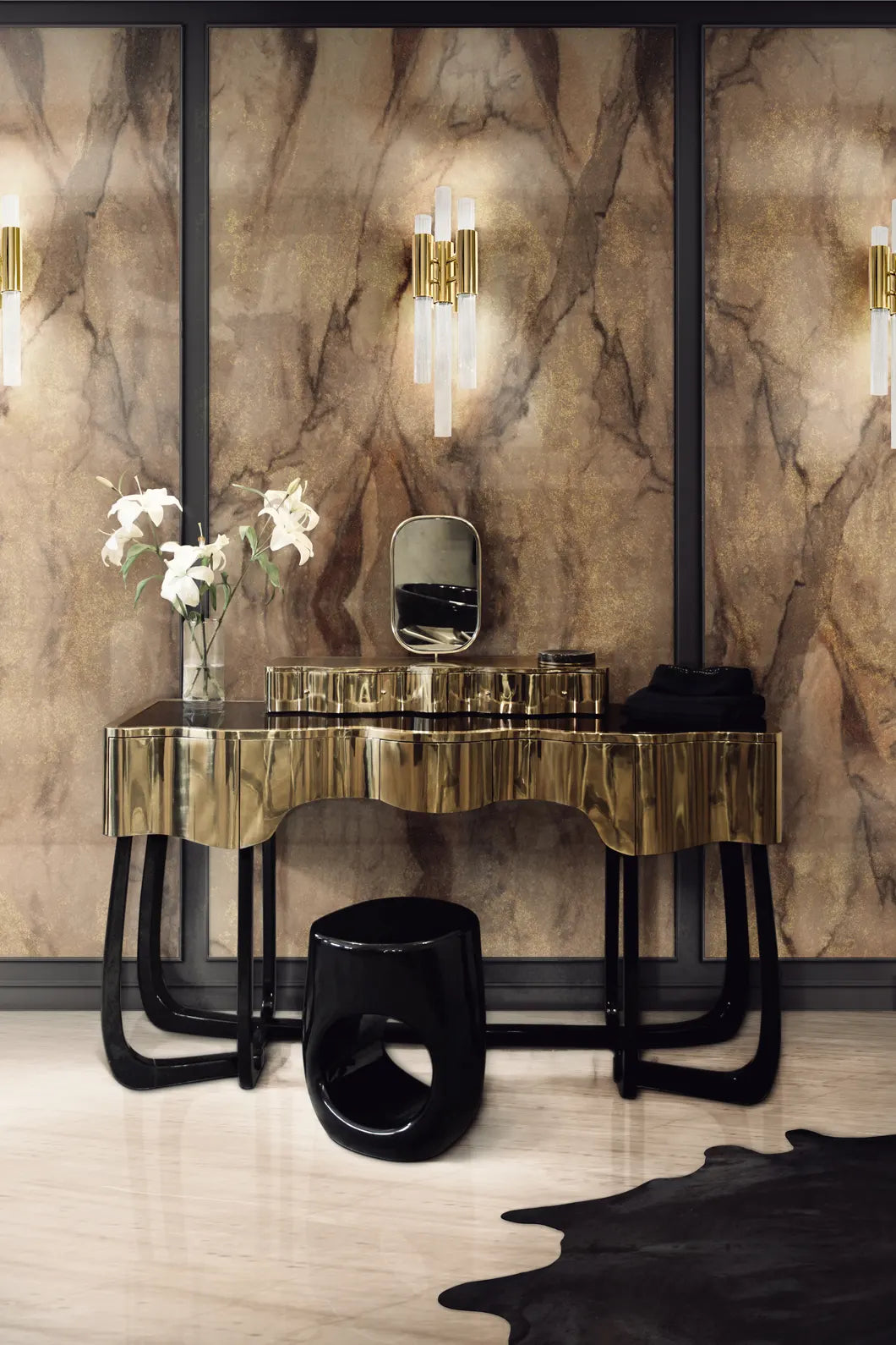 Waterfall Wall Lamp