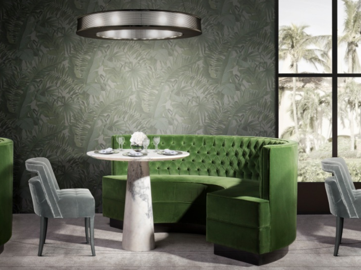 Bourbon Round Sofa