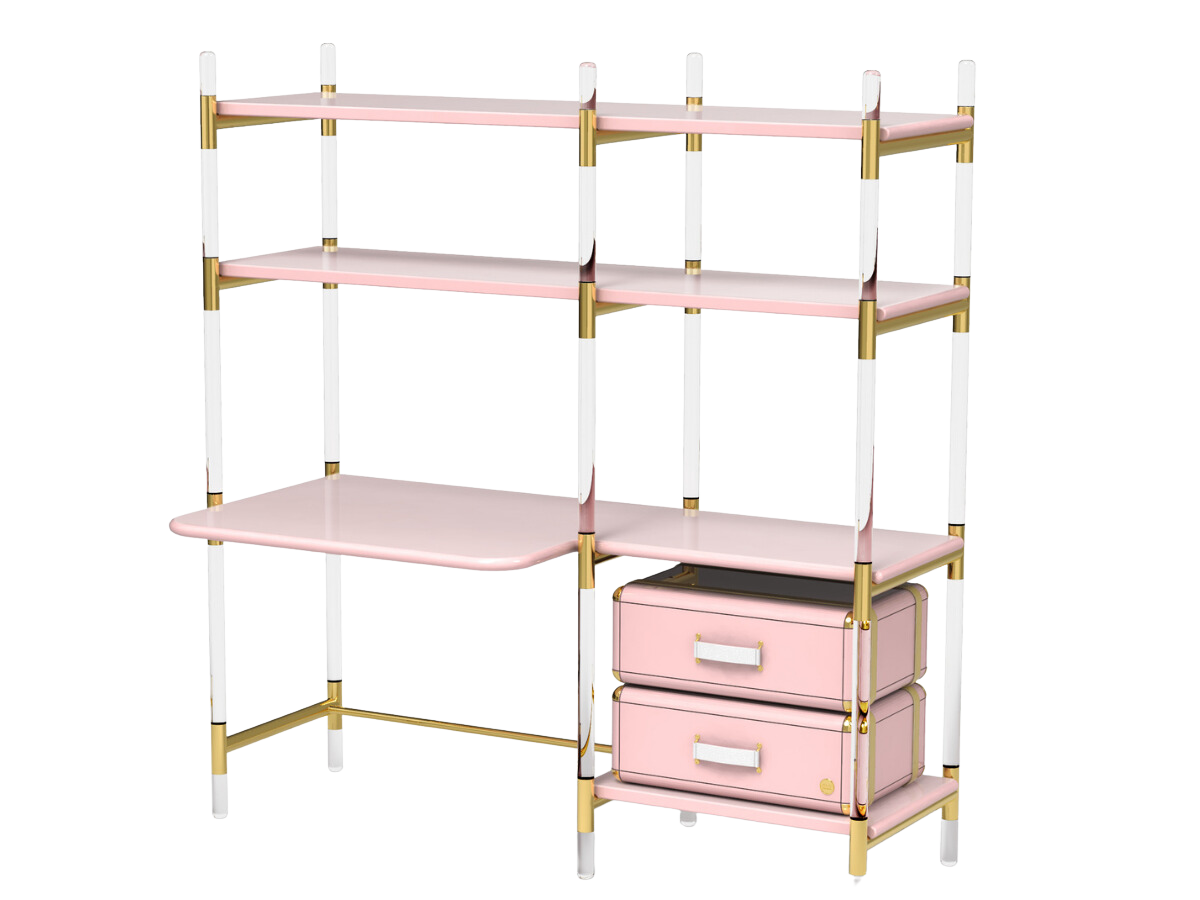 Puzzled Bookcase/Desk