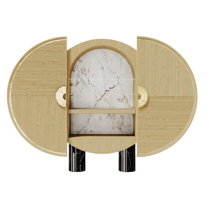 Anjelica Bar Cabinet