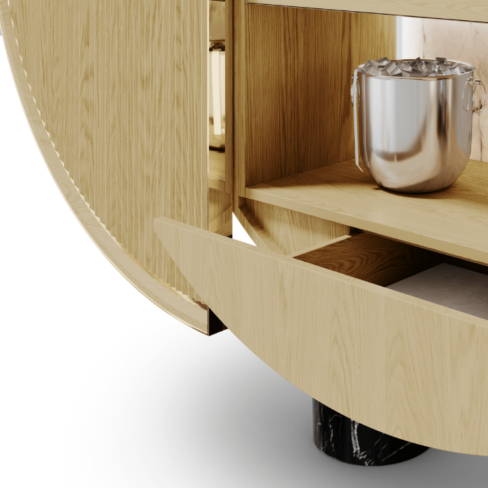 Anjelica Bar Cabinet