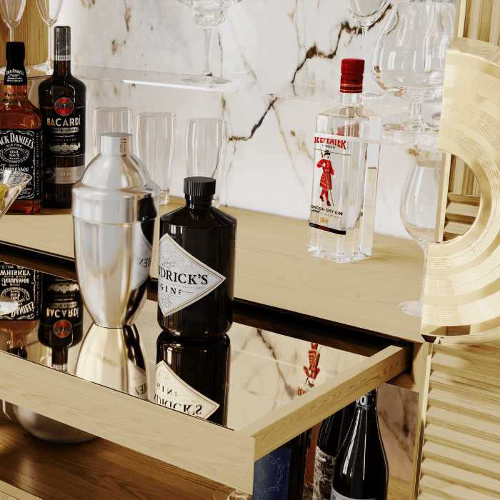 Anjelica Bar Cabinet