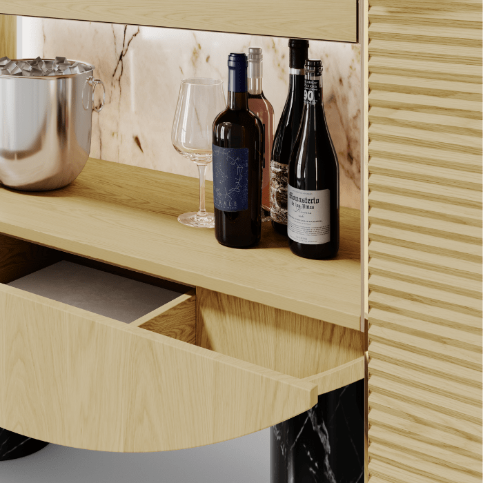 Anjelica Bar Cabinet