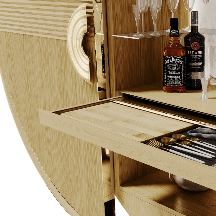 Anjelica Bar Cabinet