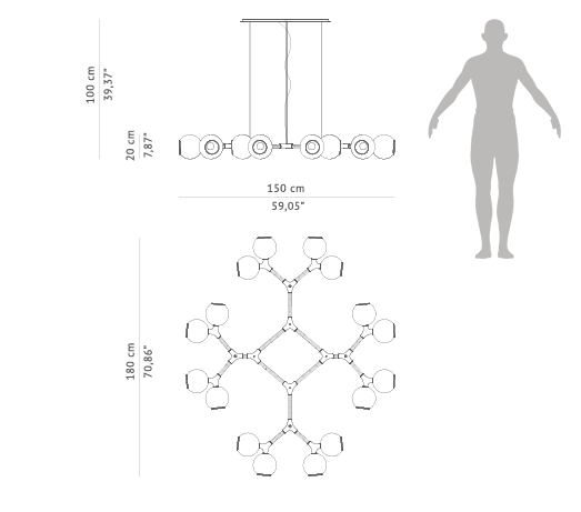 Horus II Suspension Lamp