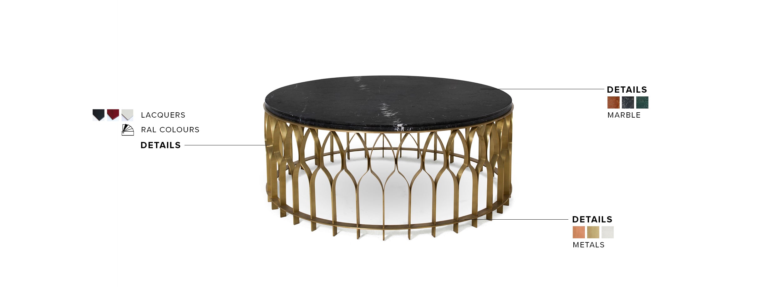 Mecca II Center Table