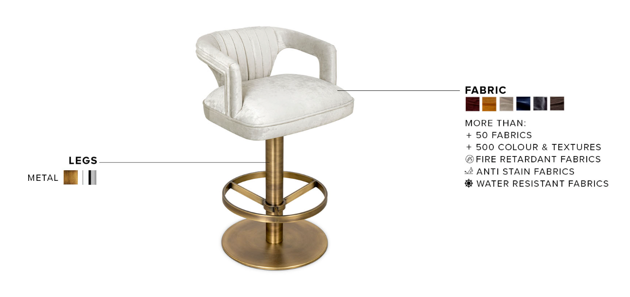 Karoo II Swivel Counter Stool