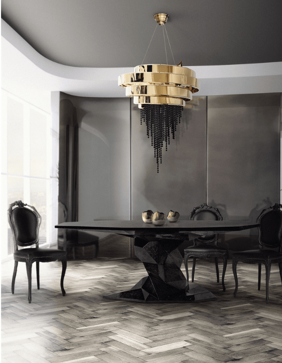 Bonsai Black Dining Table