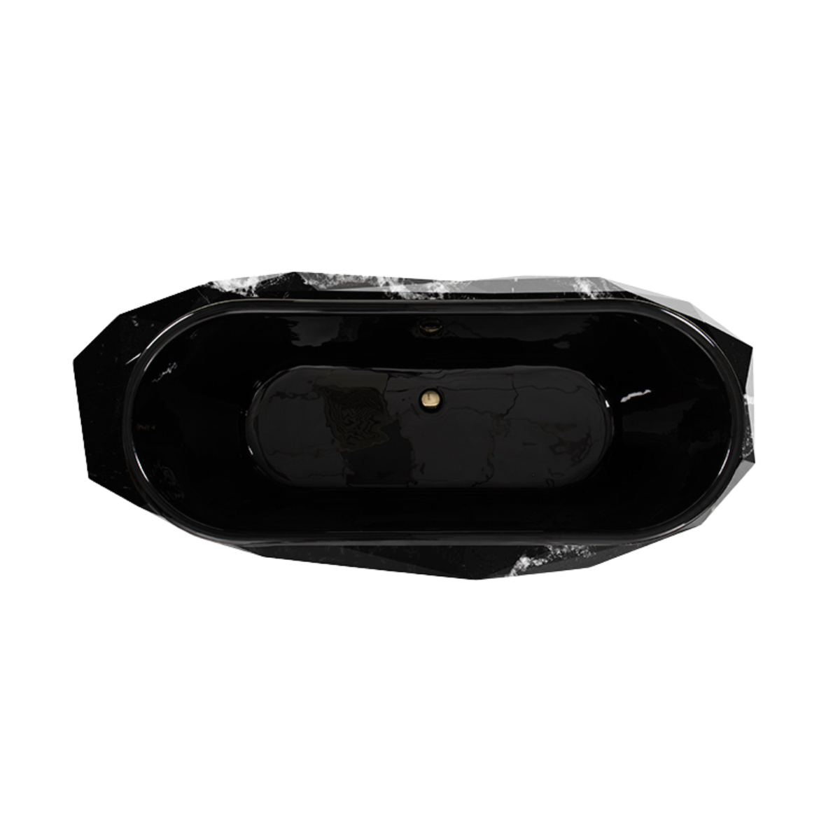 Diamond Faux Marble Bathtub