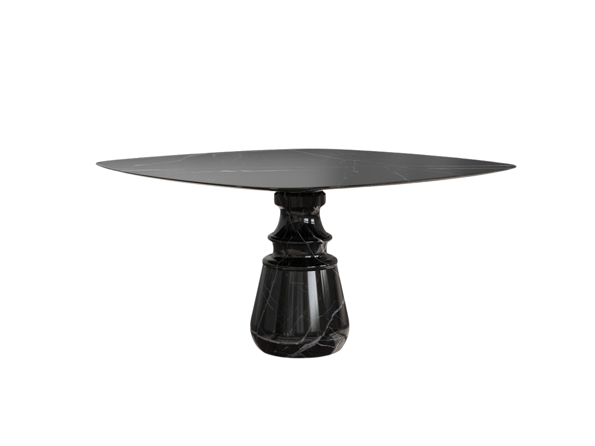 Pietra Square Nero Marquina Dining Table