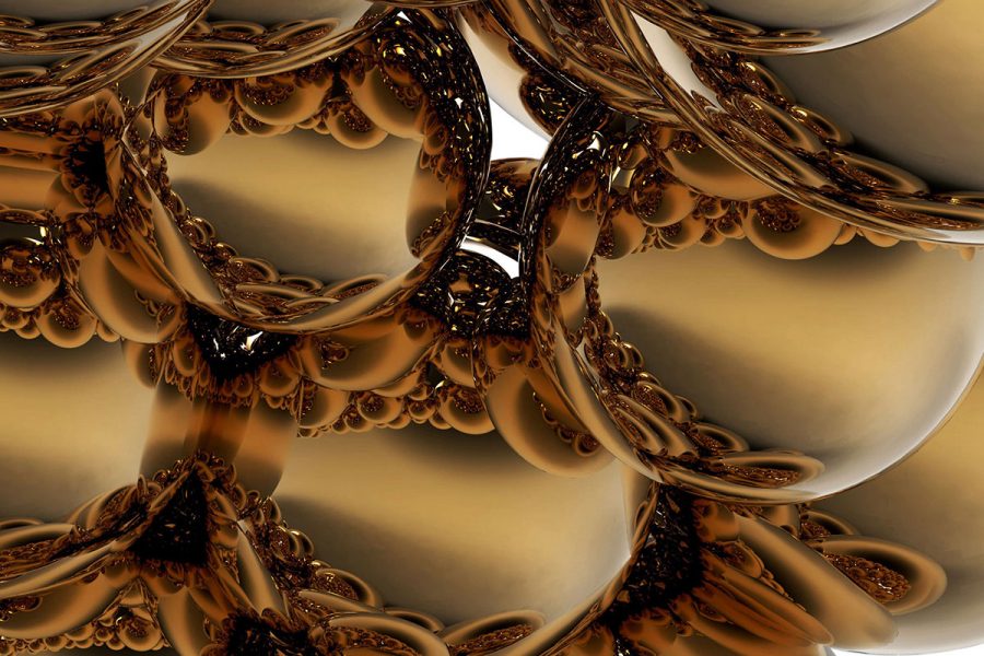 Newton Gold Myrtle Dining Table