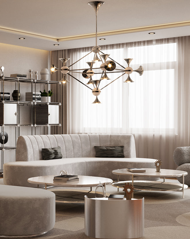 Botti Diamond Suspension Lamp