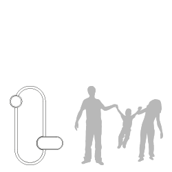 Bubble Gum Big Mirror