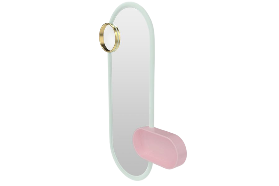 Bubble Gum Big Mirror
