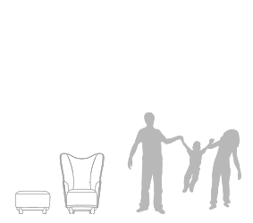 Cuddle Armchair And Ottoman