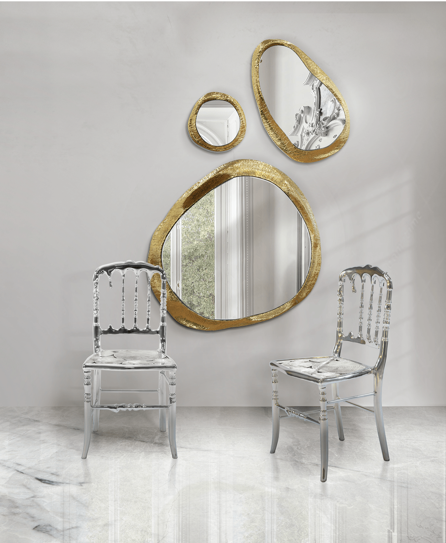 Emporium Silver Chair