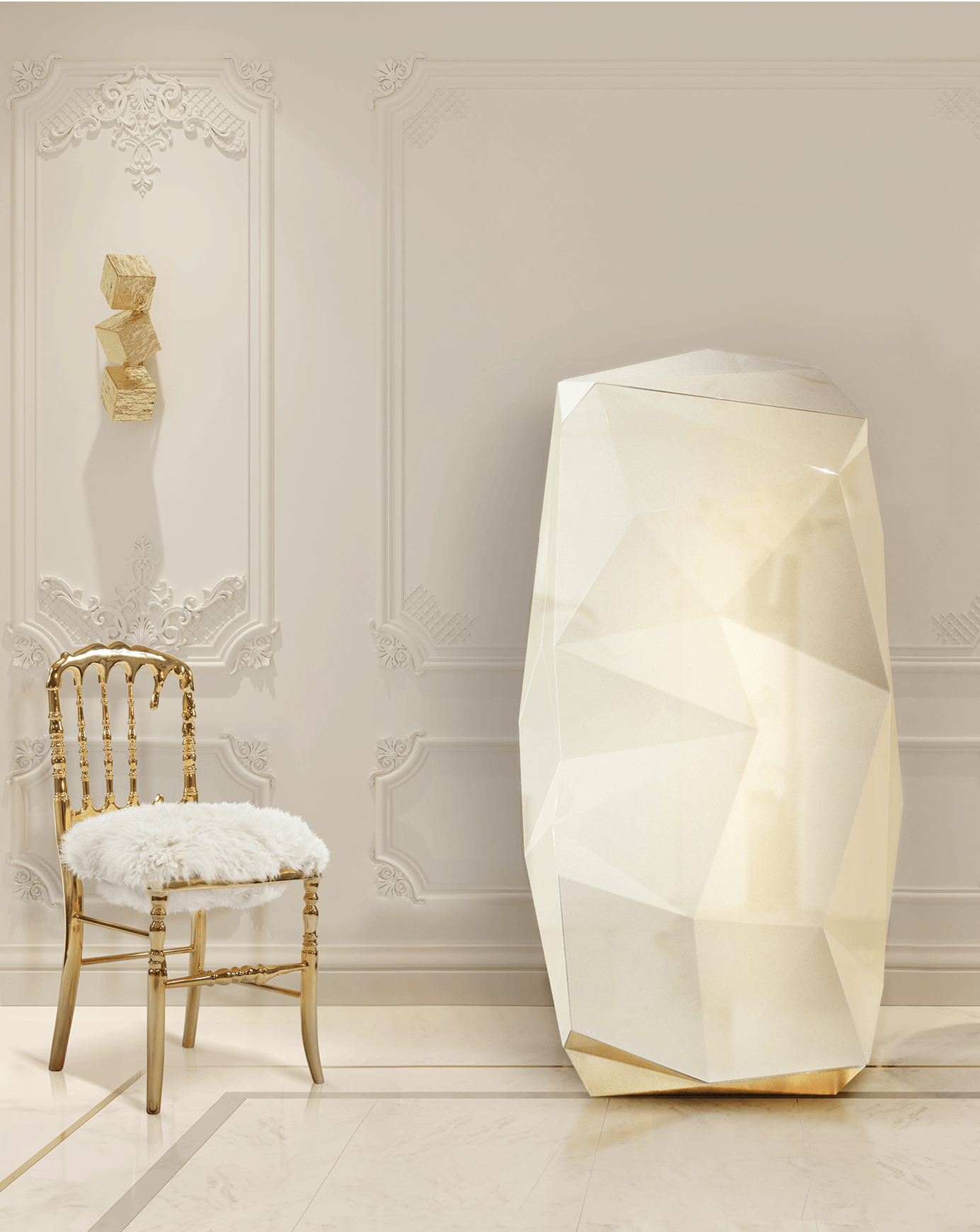 Emporium Silver Chair