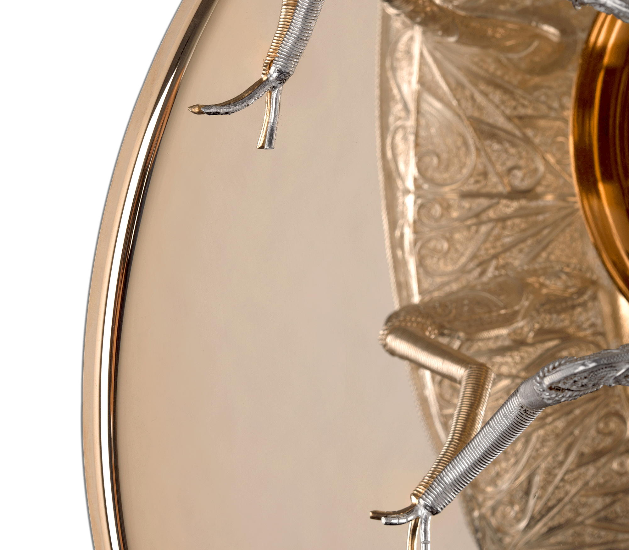 Filigree Lucanus Sconce