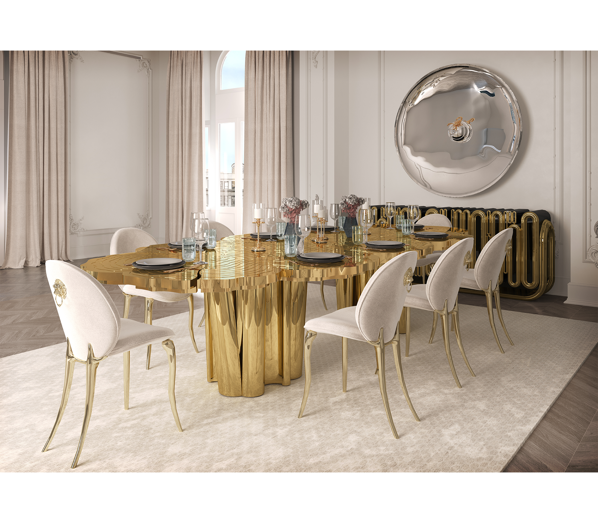 Fortuna Inox Dining Table
