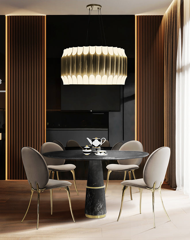 Galliano Round Suspension Lamp