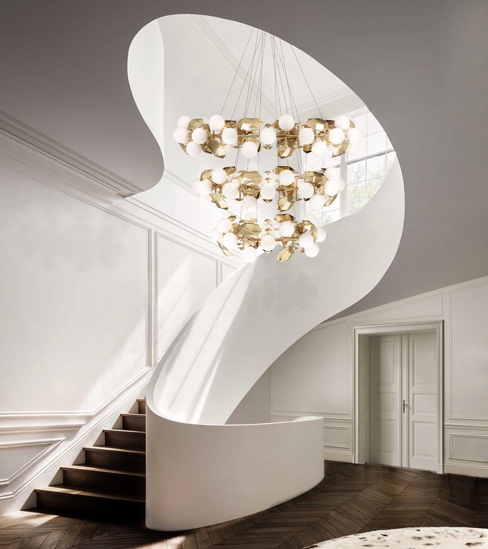 Hera III Round Suspension Lamp