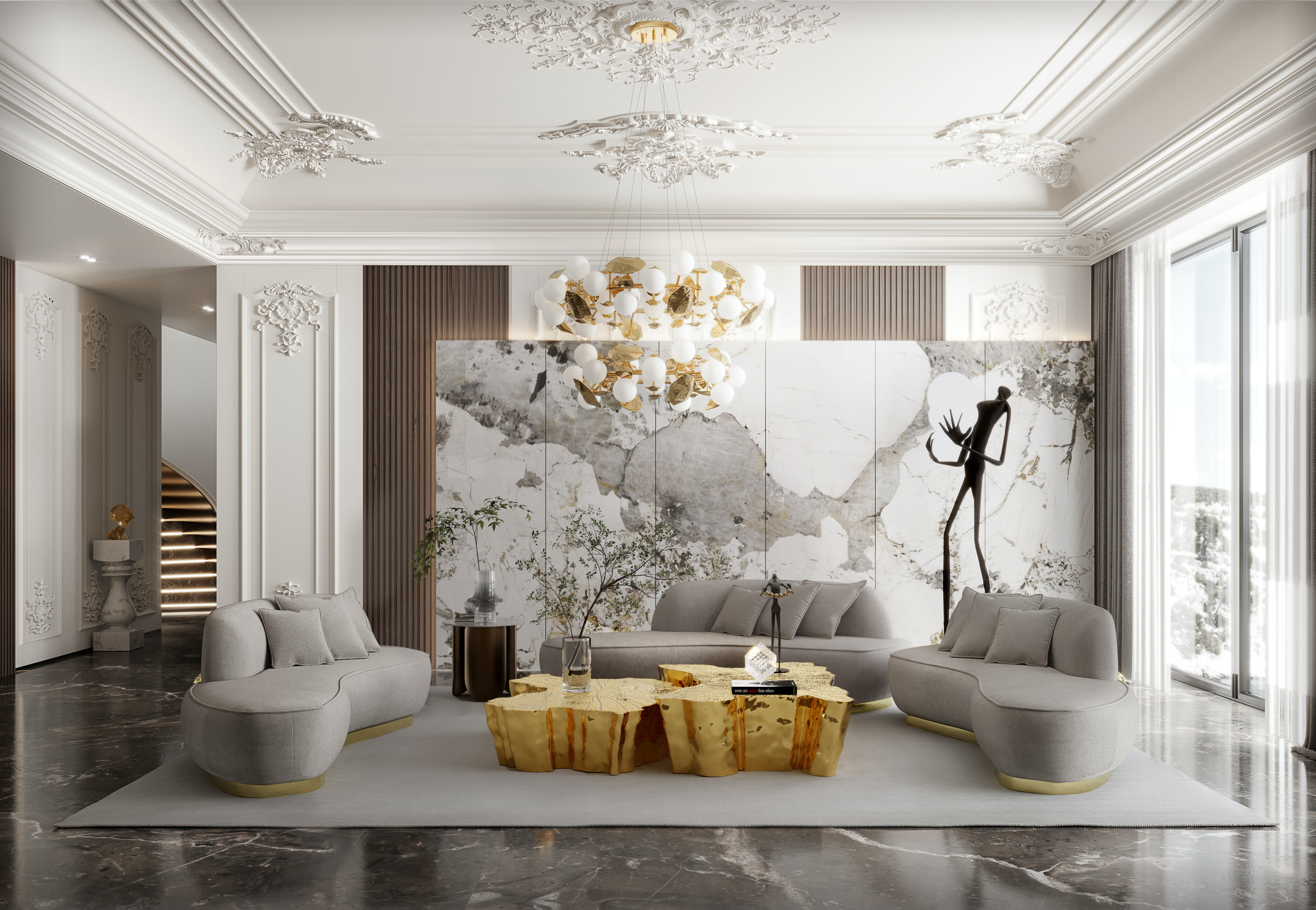 Hera II Round Suspension Lamp