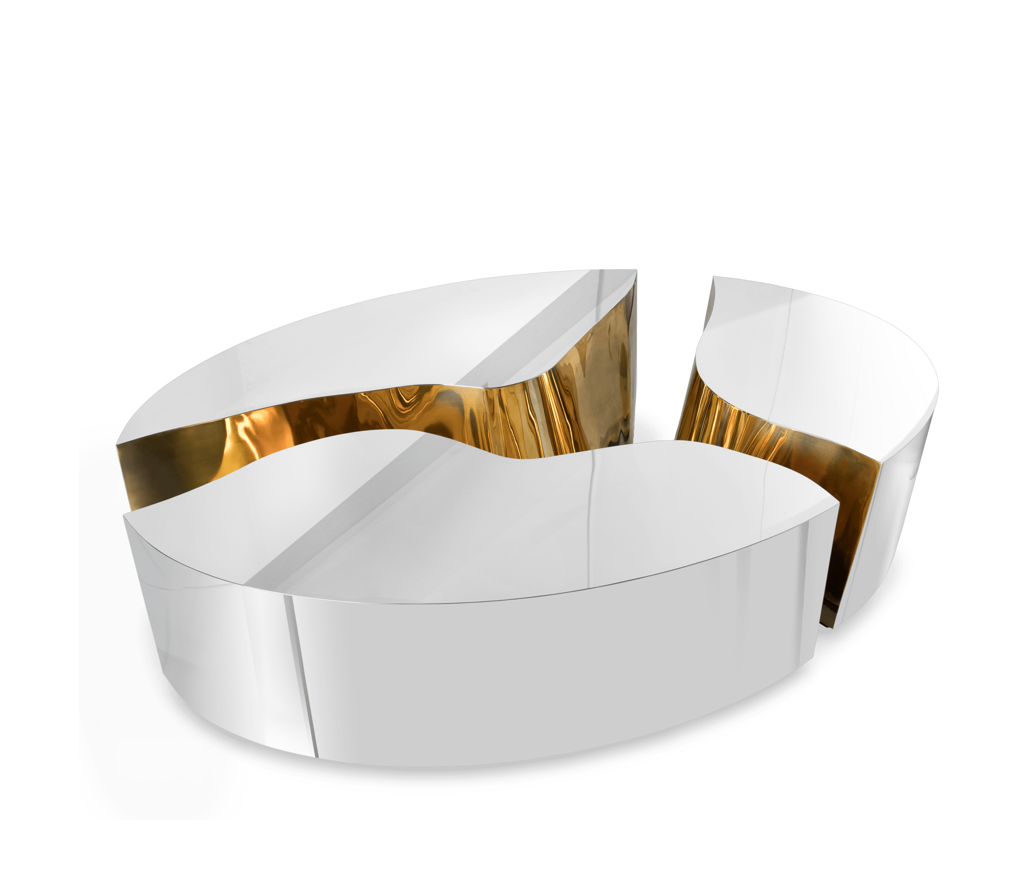 Lapiaz Oval Center Table