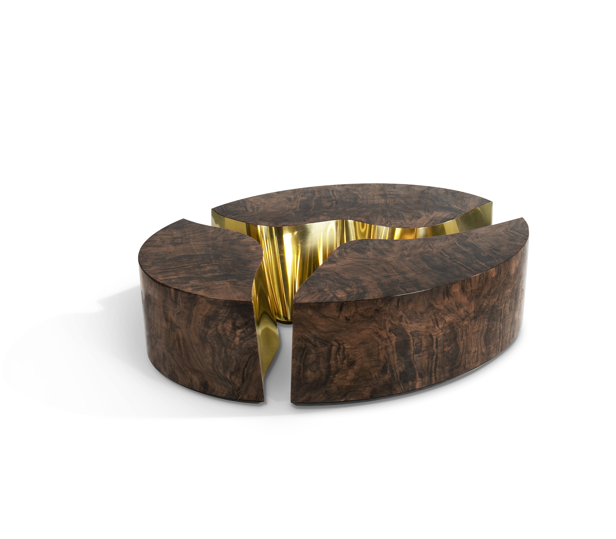 Lapiaz Oval Center Table