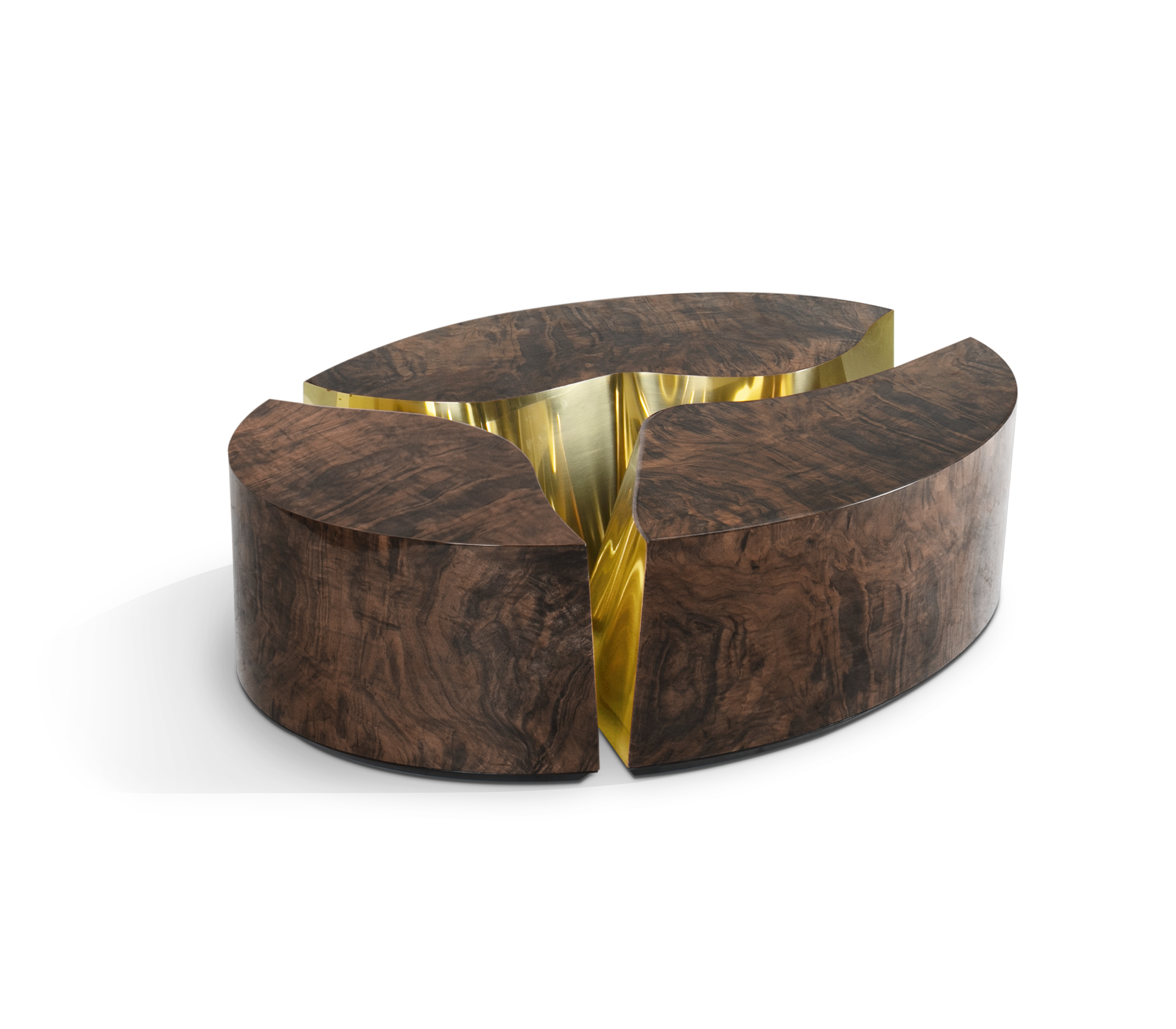 Lapiaz Oval Center Table