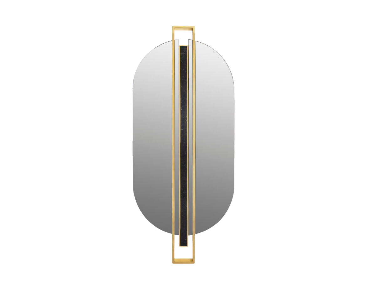 Shield Oval Mirror
