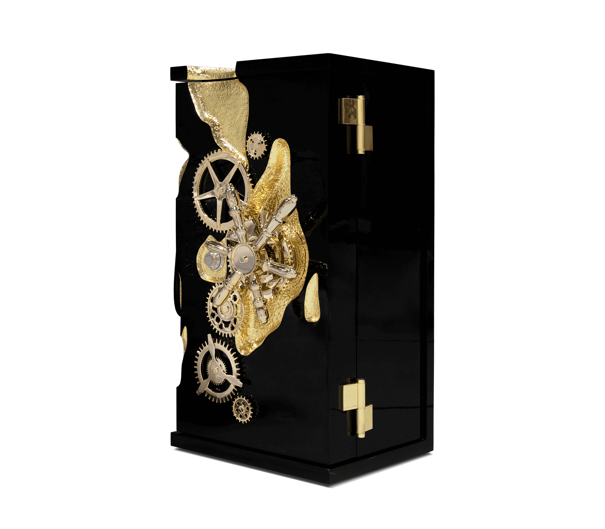 Millionaire Black Gold Luxury Safe