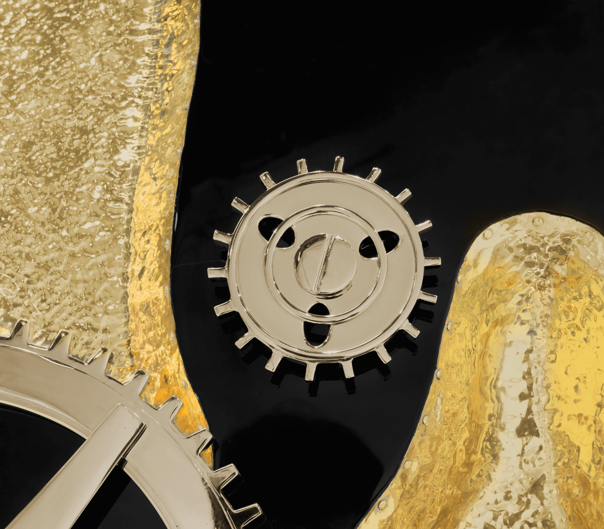 Millionaire Black Gold Luxury Safe