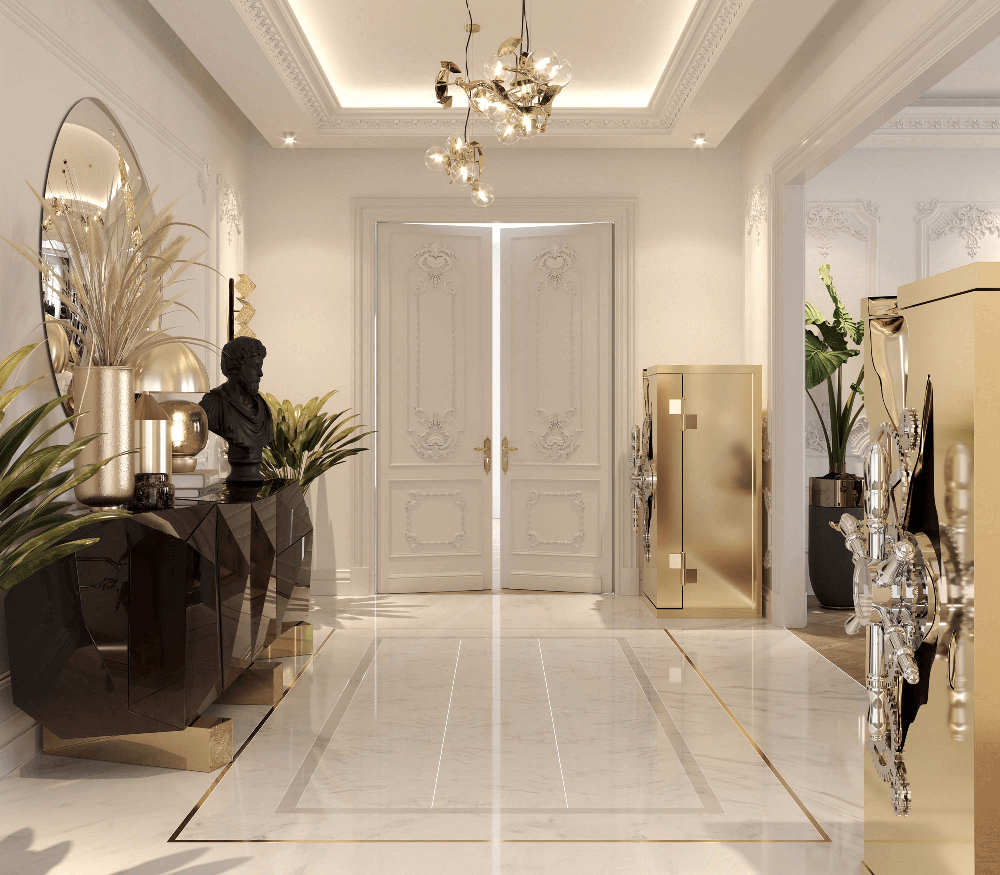 Millionaire Gold Luxury Safe