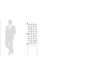 Monocles Tall Cabinet