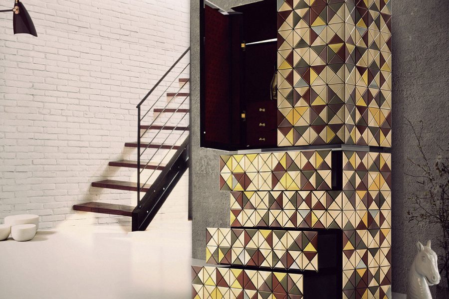 Pixel Anodized Cabinet