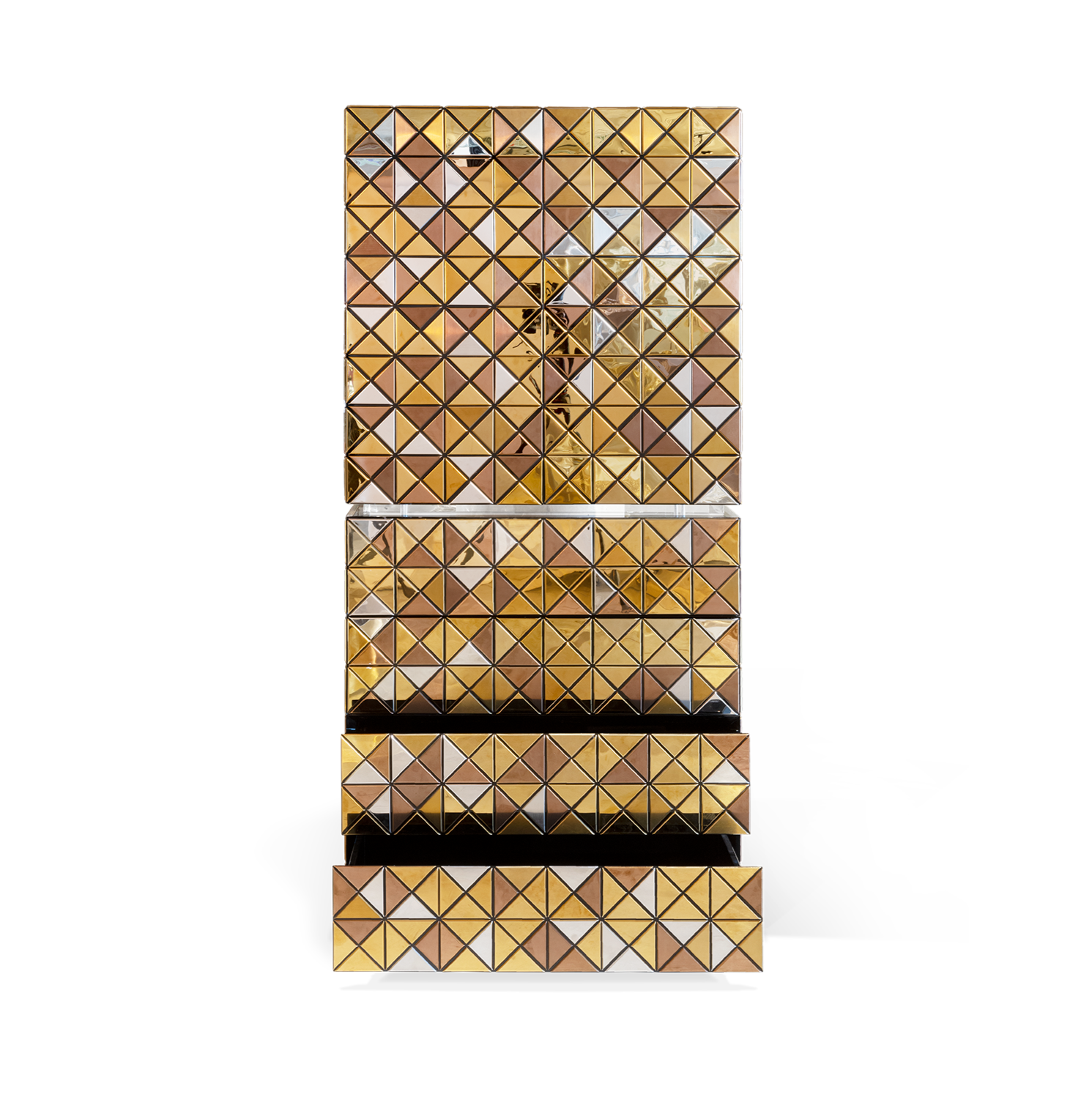 Pixel Anodized Cabinet