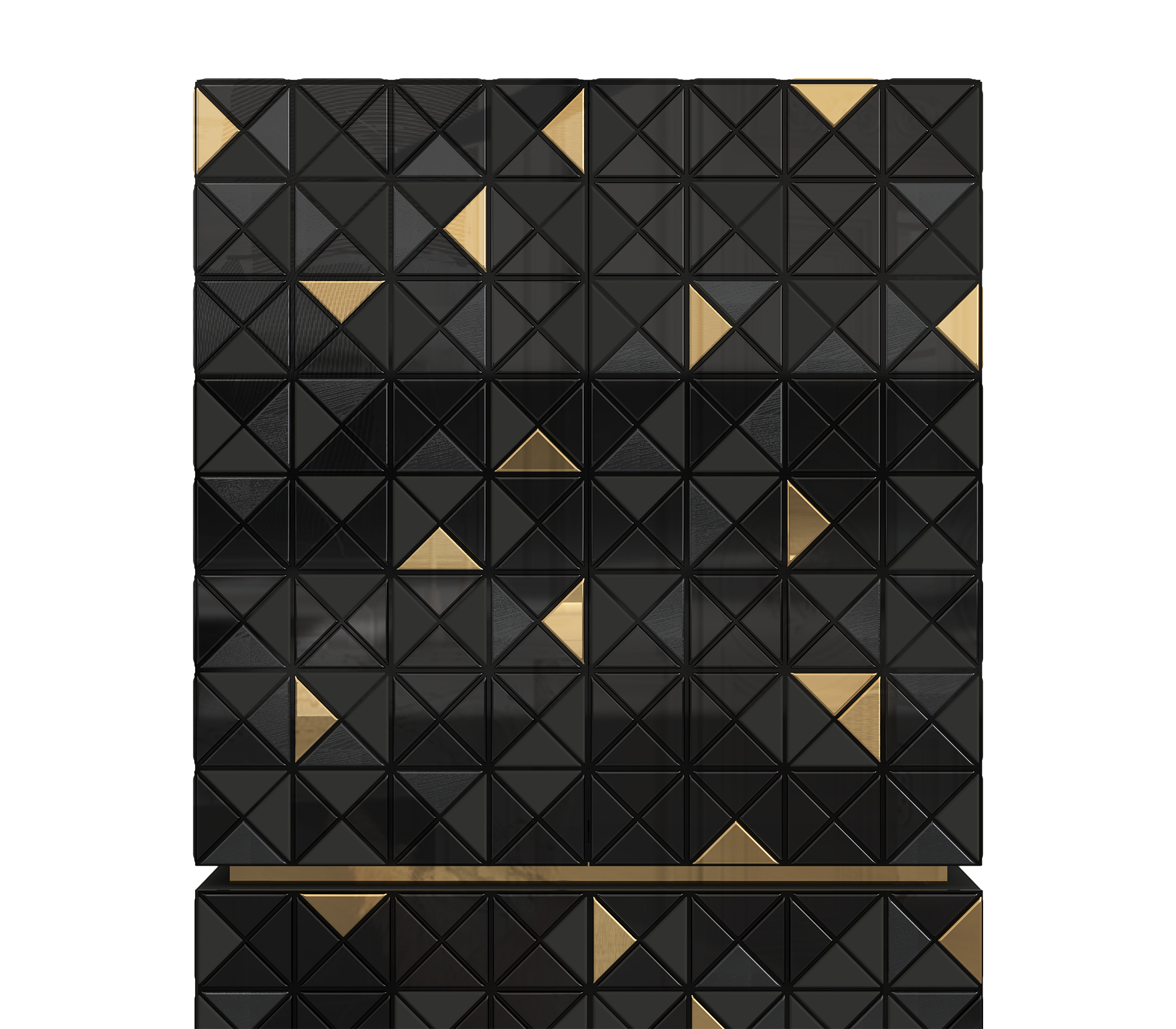 Pixel Anodized Cabinet
