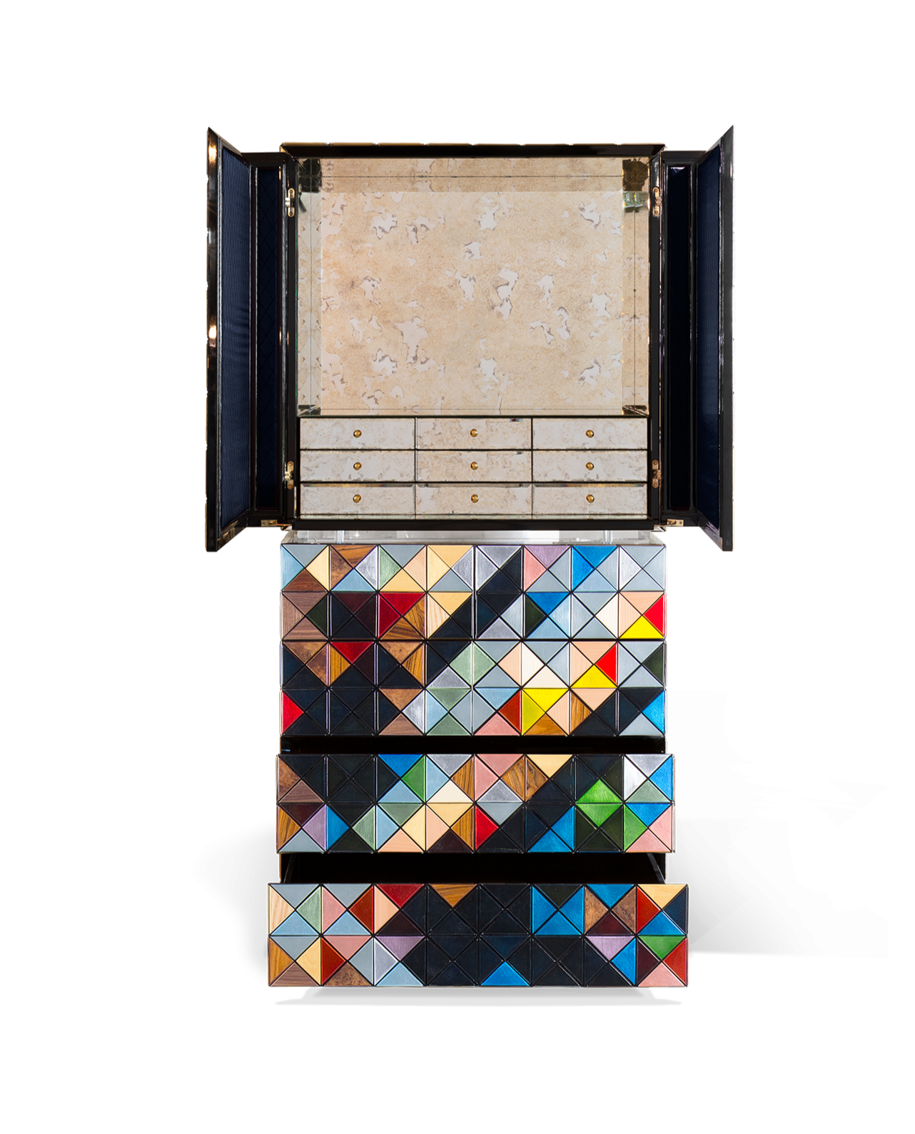 Pixel Anodized Cabinet